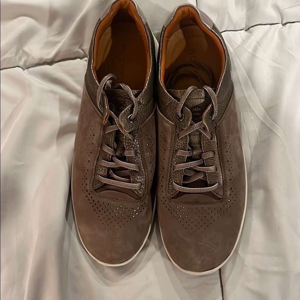 Rockport Womens Suede Brown Shoes Size 10​​​​